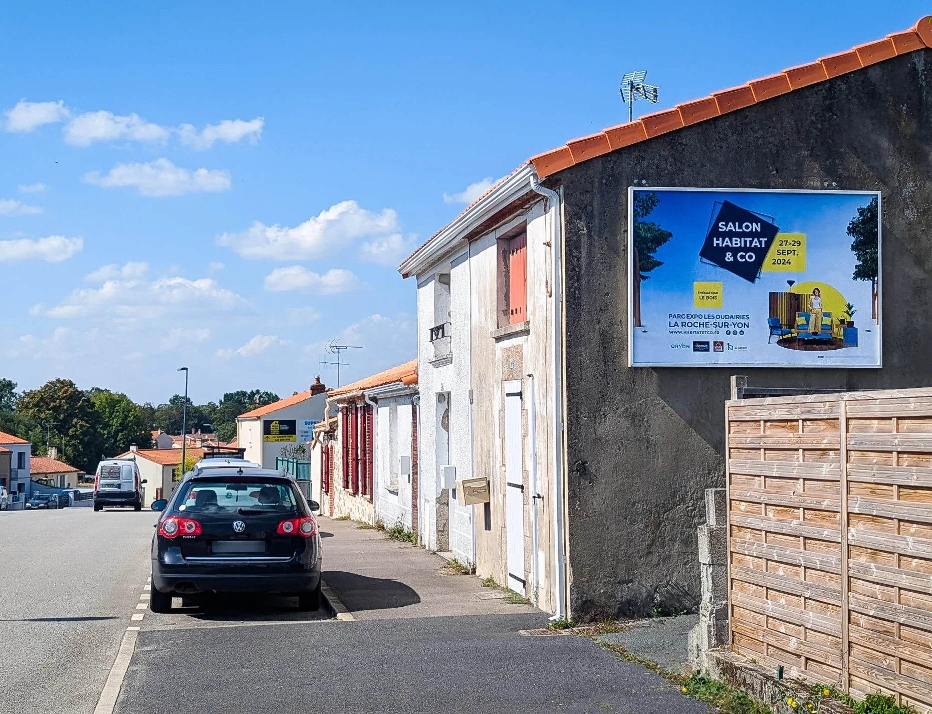 affichage court durée salon de l’habitat sodicos la roche sur yon
