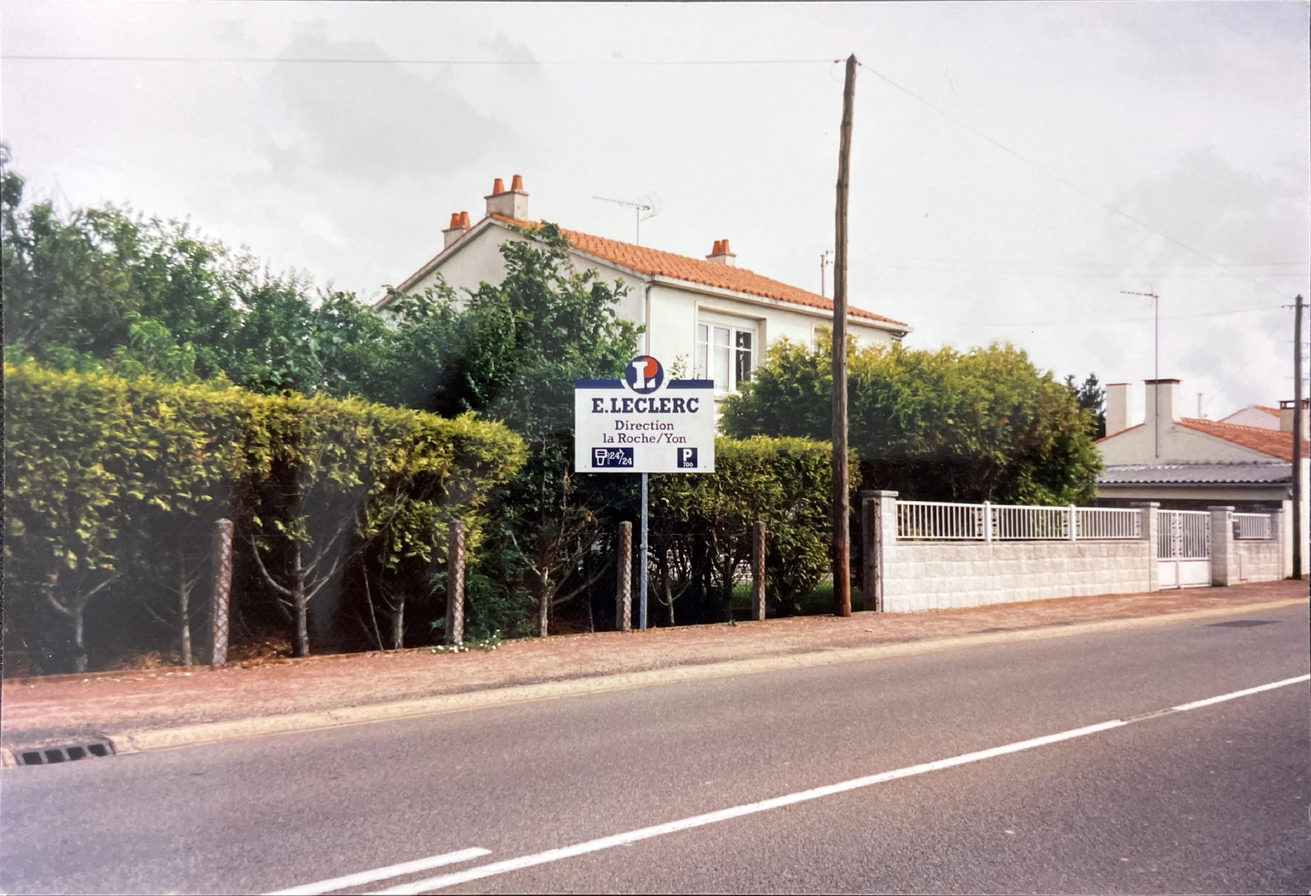 panneau affichage Sodicos E.Leclerc La Roche-sur-Yon