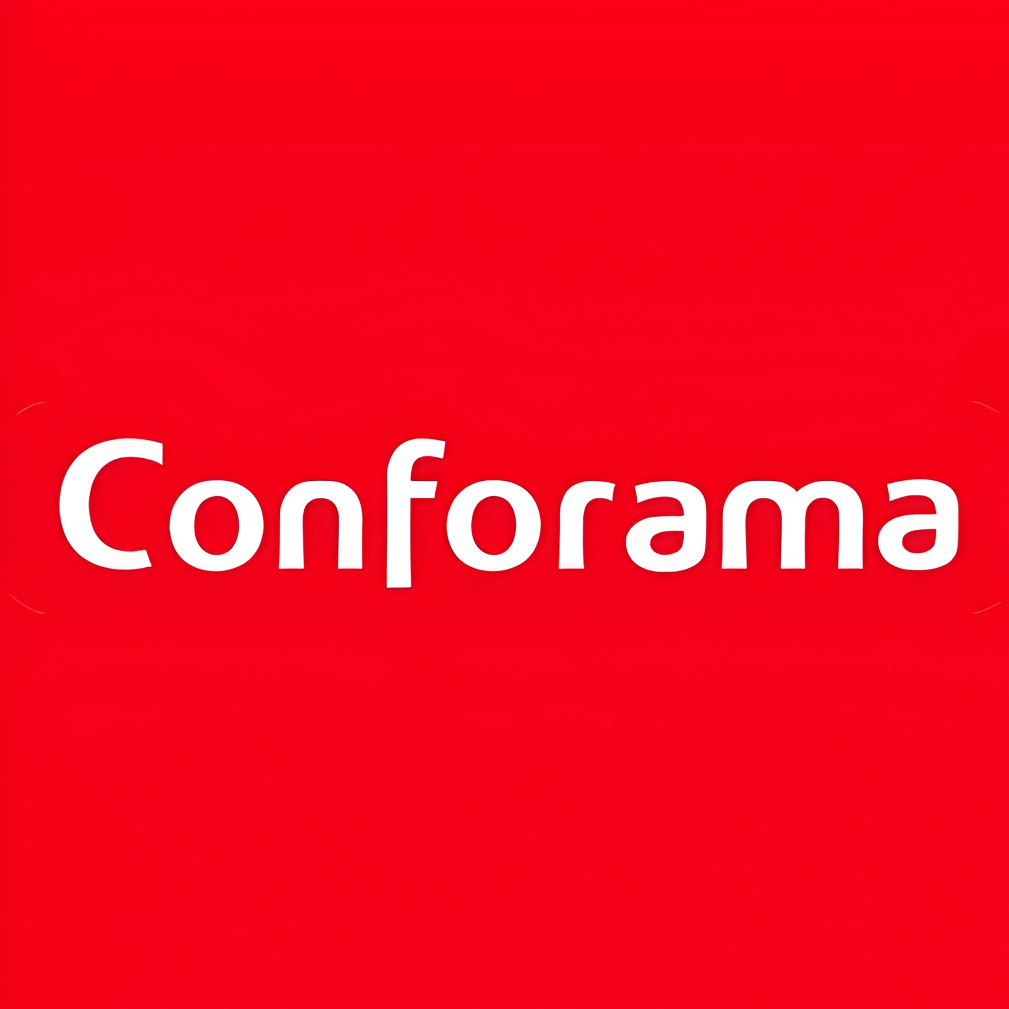 logo conforama affichage permanent